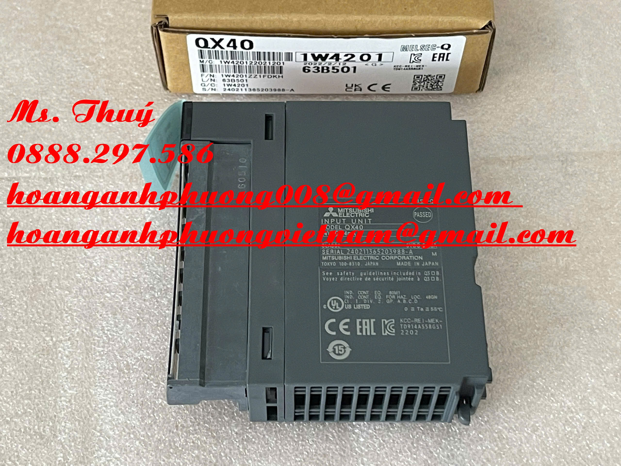 Phân phố mô đun Mitsubishi QX40 - Cty Hoàng Anh Phương